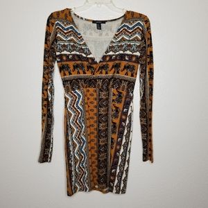 Elephant print dress